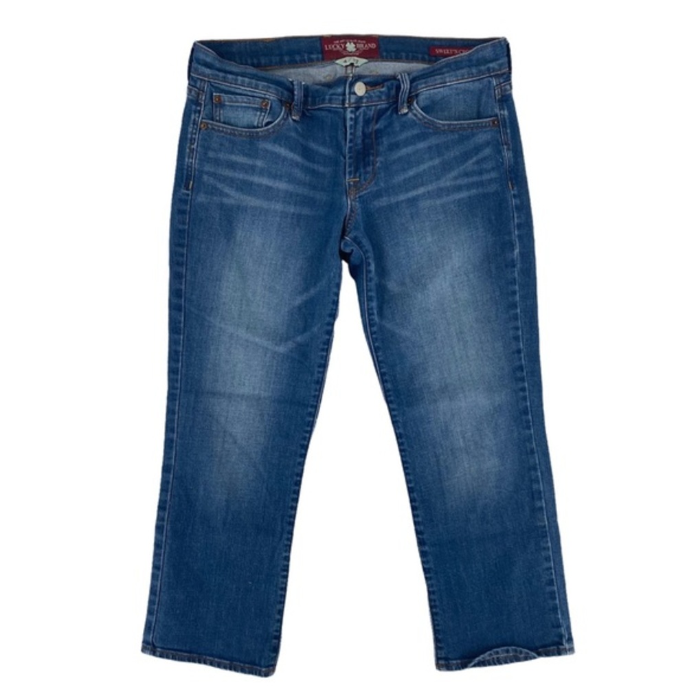 Lucky Brand Sweet N Crop Straight Leg Jean